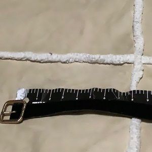 Gap vintage black velvet belt